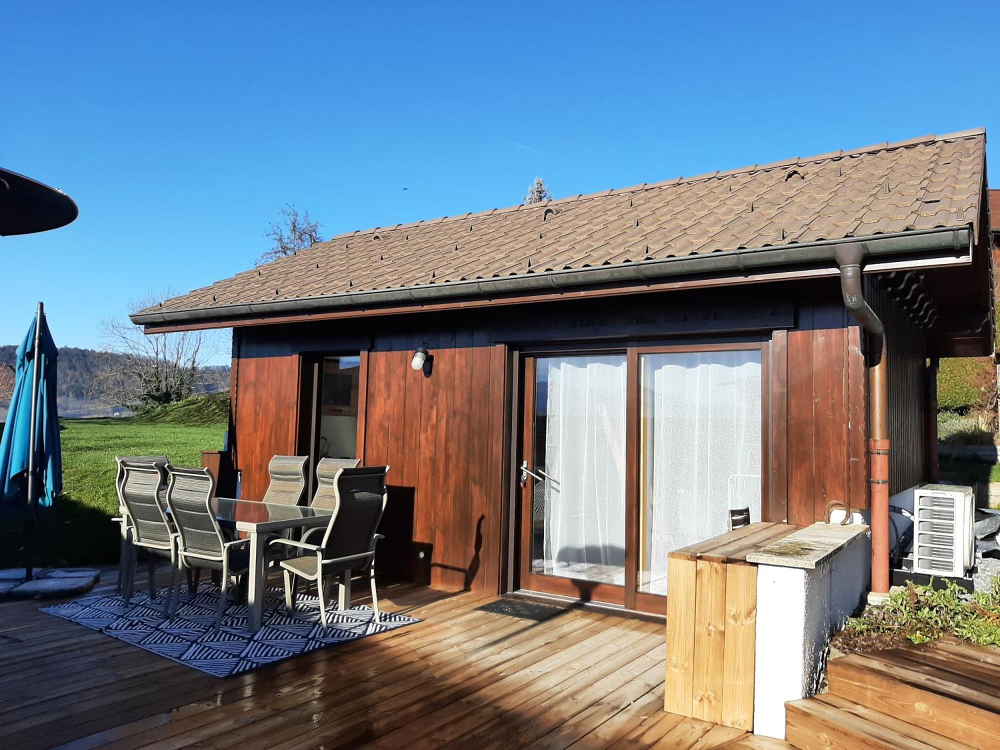 5 Min Des Pistes De Ski Grand Studio Mezzanine Viuz-en-Sallaz Dış mekan fotoğraf